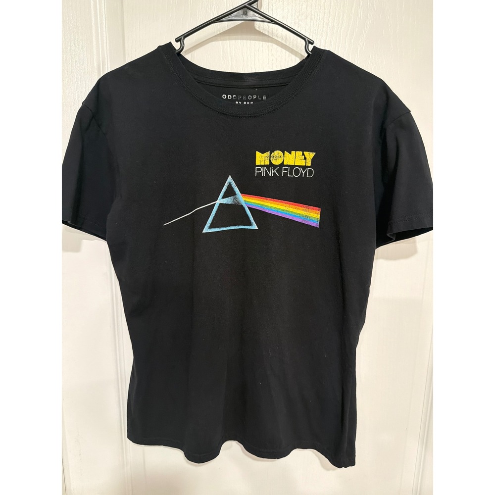 Odd People Pink Floyd Money Dark Side of the Moon Black Graphic T-Shirt XL